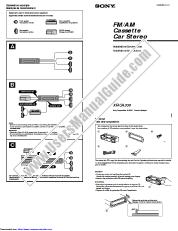 Voir XR-CA330 pdf Montage / raccordement Instructions