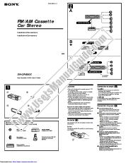 Voir XR-CA650X pdf Instructions pour l'installation