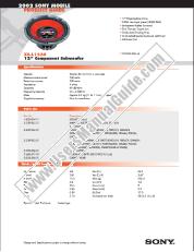 View XS-L1236 pdf Marketing Specifications