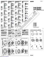 Vezi XS-V1640H pdf Instrucțiuni (manual primar)