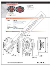 Ver XS-V6940H pdf Especificaciones de comercialización