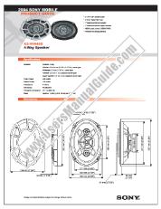Ver XS-V6945X pdf Especificaciones de comercialización