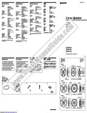 Visualizza XS-W1621 pdf Istruzioni (manuale principale)