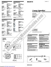 Ansicht XS-W3521 pdf Anleitung (primäres Handbuch)