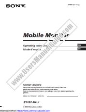 Voir XVM-B62 pdf Mode d'emploi (anglais, français)