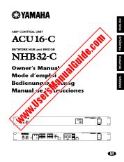 Voir ACU16-C NHB32-C pdf Mode d'emploi