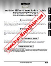 Voir Add-On Effects pdf Guide d'installation