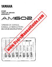 Visualizza AM602 pdf Manuale del proprietario (immagine)