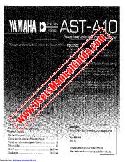 Voir AST-A10 pdf MODE D'EMPLOI