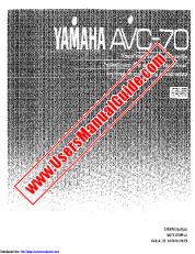 Visualizza AVC-70 pdf MANUALE DEL PROPRIETARIO