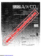 Visualizza AVX-100U pdf MANUALE DEL PROPRIETARIO