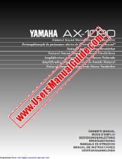 Voir AX-1090 pdf MODE D'EMPLOI