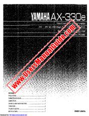 Visualizza AX-330e pdf MANUALE DEL PROPRIETARIO