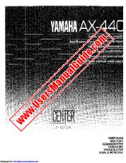 Ver AX-440 pdf EL MANUAL DEL PROPIETARIO