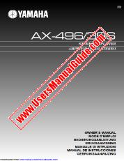 Ver AX-496 pdf EL MANUAL DEL PROPIETARIO