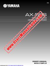 Vezi AX-596 pdf MANUAL DE