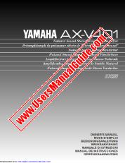 View AX-V401 pdf OWNER'S MANUAL
