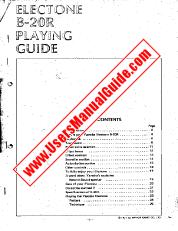 Ver B-20R pdf El manual del propietario
