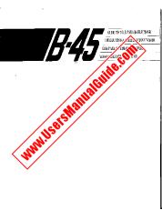 Ver B-45 pdf Manual De Propietario (Imagen)