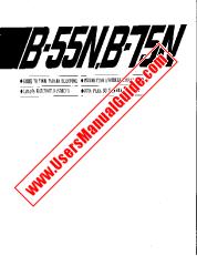 Vezi B-75N pdf Manualul proprietarului (imagine)