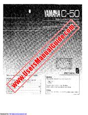 Visualizza C-50 pdf MANUALE DEL PROPRIETARIO