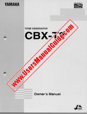 Vezi CBX-T3 pdf Manualul proprietarului