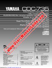View CDC-735 pdf OWNER'S MANUAL