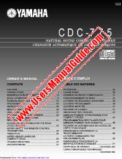 Voir CDC-775 pdf MODE D'EMPLOI