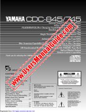 View CDC-845 pdf OWNER'S MANUAL