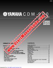 Voir CDM-900 pdf MODE D'EMPLOI
