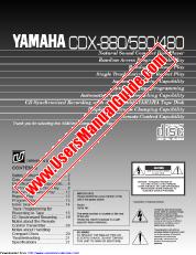 Vezi CDX-580 pdf MANUAL DE