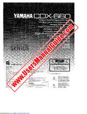 Voir CDX-660 pdf MODE D'EMPLOI