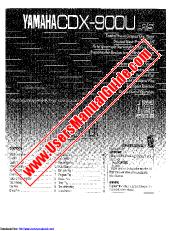 Vezi CDX-900 pdf MANUAL DE