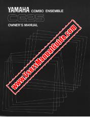 Ver CE25 pdf El manual del propietario