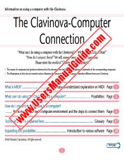Ver Clavinova pdf La Conexión Clavinova-Computadora