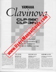 Ansicht CLP-360 pdf Bedienungsanleitung (Bild)