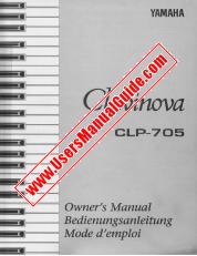 Visualizza CLP-705 pdf Manuale del proprietario