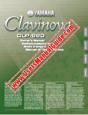 Vezi CLP-920 pdf Manualul proprietarului