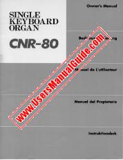 Ver CNR-80 pdf Manual De Propietario (Imagen)