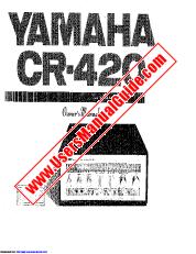 Visualizza CR-420 pdf MANUALE DEL PROPRIETARIO