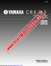Ver CRX-M5 pdf EL MANUAL DEL PROPIETARIO
