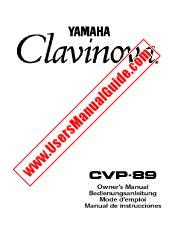 Ver CVP-89 pdf El manual del propietario