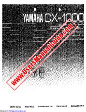 Voir CX-1000 pdf MODE D'EMPLOI