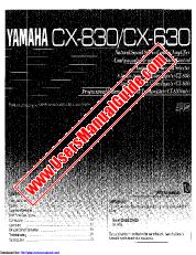 Ver CX-630 pdf EL MANUAL DEL PROPIETARIO