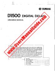 Ver D1500 pdf Manual De Propietario (Imagen)