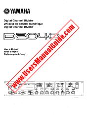 Vezi D2040 pdf Manualul proprietarului (imagine)
