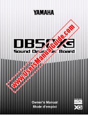 Voir DB50XG pdf Mode d'emploi