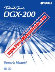 Voir DGX-200 pdf Mode d'emploi