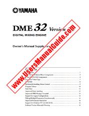 View DME32 pdf V1.5 Supplement