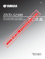 Voir DVD-S2300 pdf Mode d'emploi